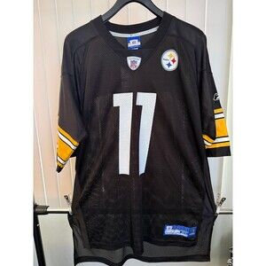 NWT Men’s Reebok On Field Pittsburgh Steelers Jersey # 11 Stefan Logan Size XL